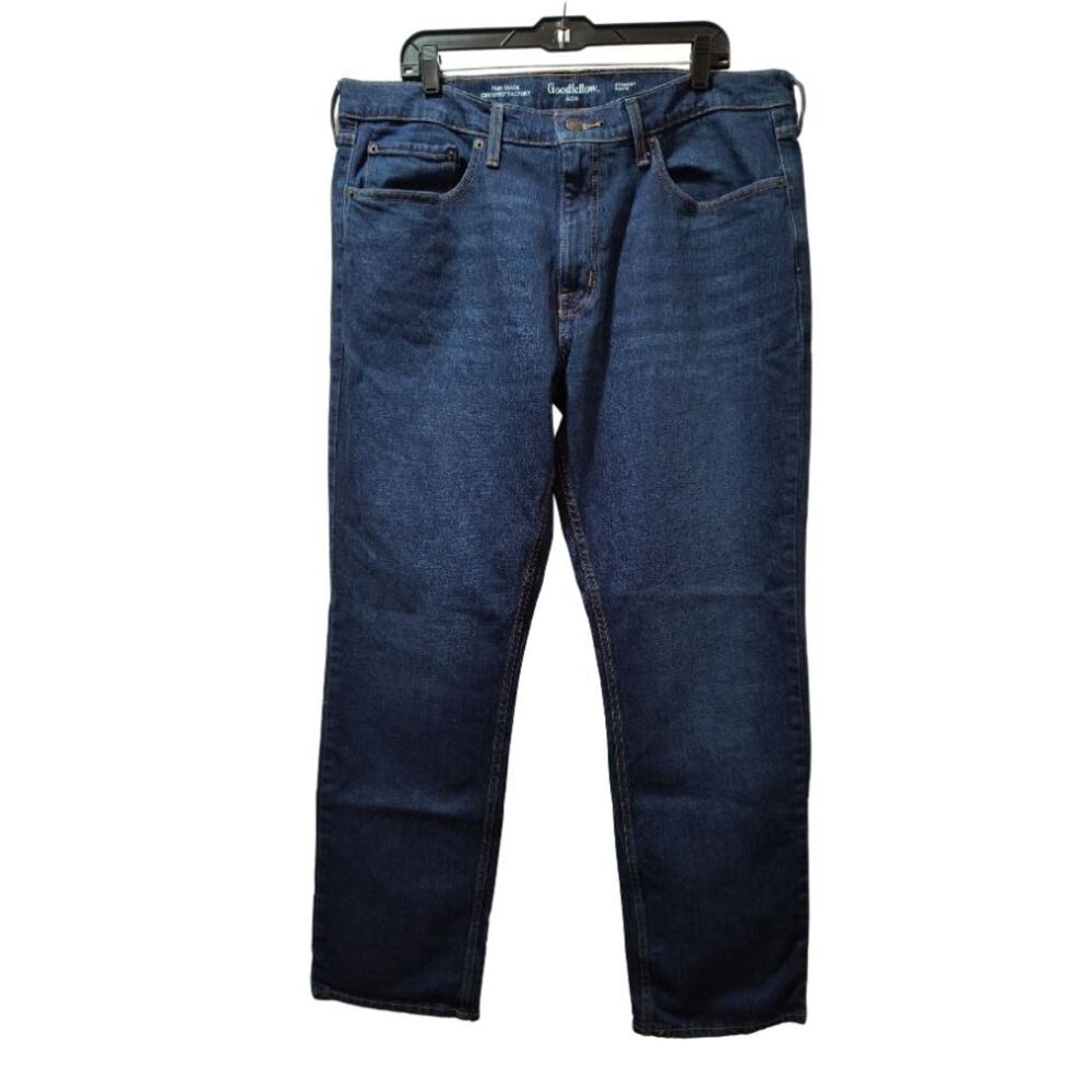 Goodfellow & Co Jeans Mens 40x32 Blue Fair Trade Certified Factory Stretch Denim